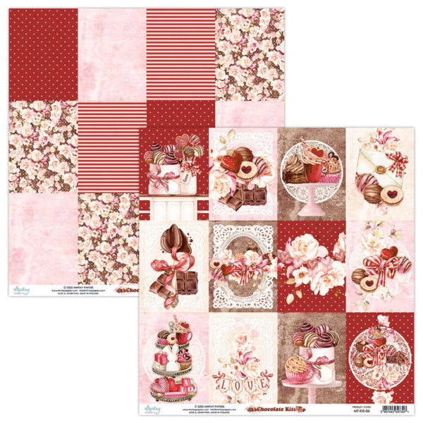 Mintay CHOCOLATE KISS 12x12 Scrapbooking Set #Mt-KIS-07