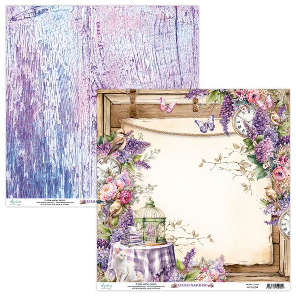 Mintay LILAC GARDEN 12x12 Scrapbooking Set #MT-Lil-07