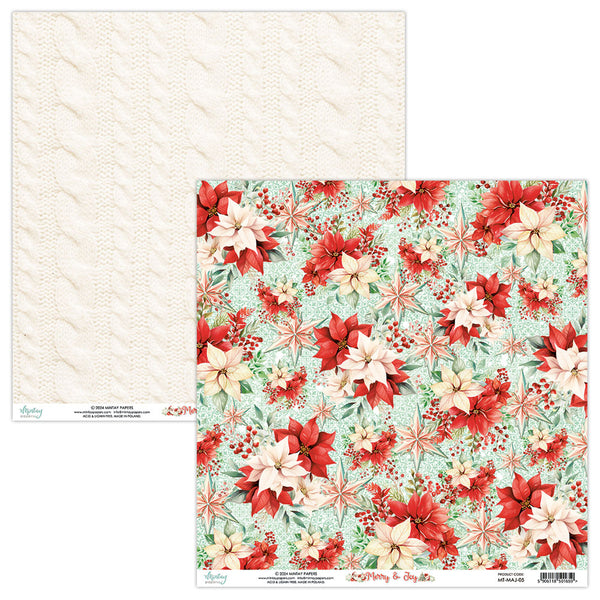 Mintay MERRY & JOY 6x6 Scrapbooking Paper Pad #MT-MAJ-08