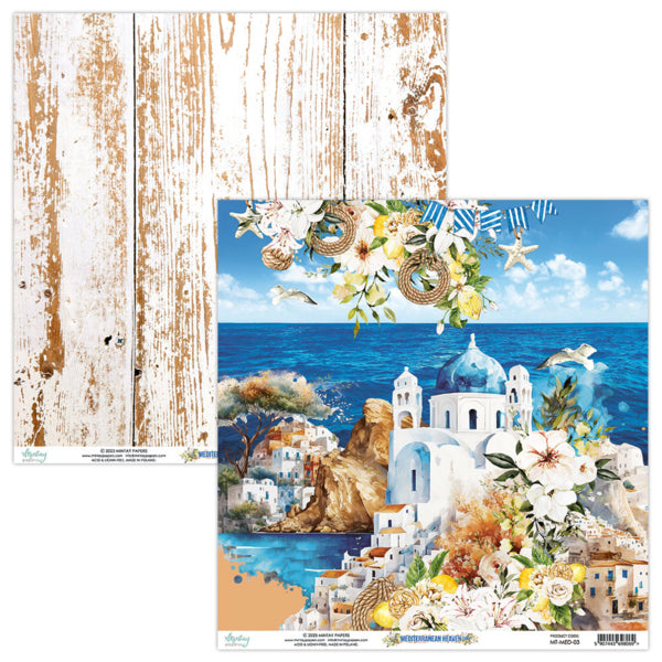 Mintay MEDITERRANEAN HEAVEN 12x12 Scrapbooking Set #MT-MED-07