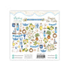 Mintay MEDITERRANEAN HEAVEN Paper Die Cuts Ephemera 60 Pieces #MT-MED-LSC