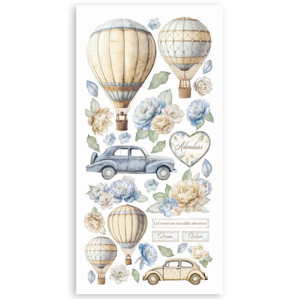 Stamperia TIMELESS Paper Cut Outs Double Face 4 sheets #SBBCT13