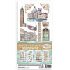 Stamperia VENICE CITY OF ART Paper Cut Outs Double Face 4 sheets #SBBCT14