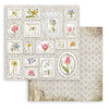 Stamperia GARDEN HOUSE 12x12 Double Faced Paper 10 Sheets + Bonus #SBBL102