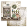 Stamperia GARDEN HOUSE 12x12 Double Faced Paper 10 Sheets + Bonus #SBBL102