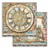 Stamperia SIR VAGABOND AVIATOR 12X12 Double Faced Paper 10 Sheets + Bonus #SBBL112