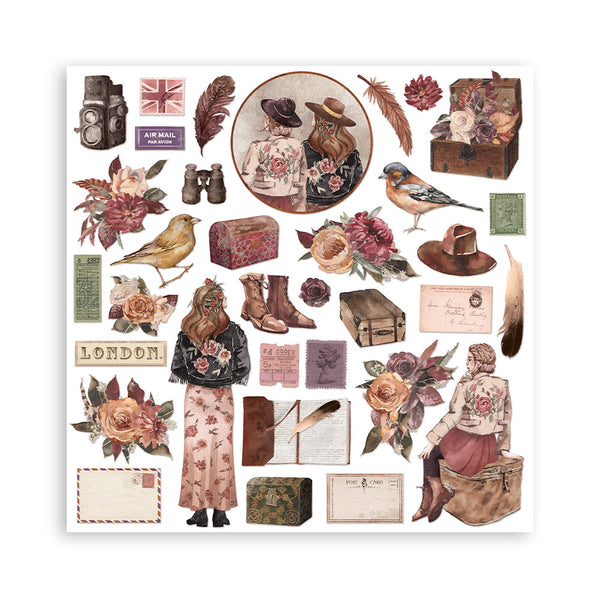 Stamperia OUR WAY 12X12 Double Faced Paper 10 Sheets + Bonus Sheets #SBBL115