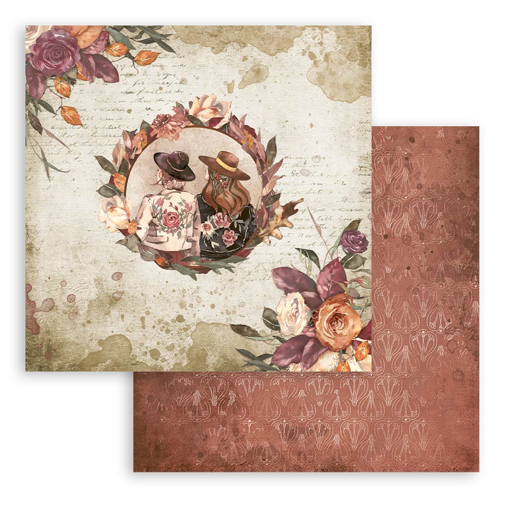 Stamperia OUR WAY 12X12 Double Faced Paper 10 Sheets + Bonus Sheets #SBBL115