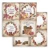 Stamperia OUR WAY 12X12 Double Faced Paper 10 Sheets + Bonus Sheets #SBBL115