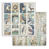 Stamperia COSMOS INFINITY 12X12 Double Faced Paper 10 Sheets + Bonus #SBBL118