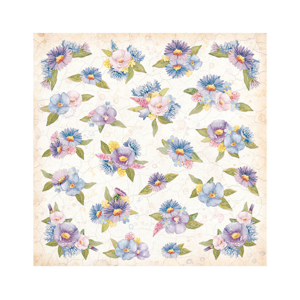 Stamperia Create Happiness WELCOME HOME 12X12 Double Faced Paper 10 Sheets + Bonus #SBBL129