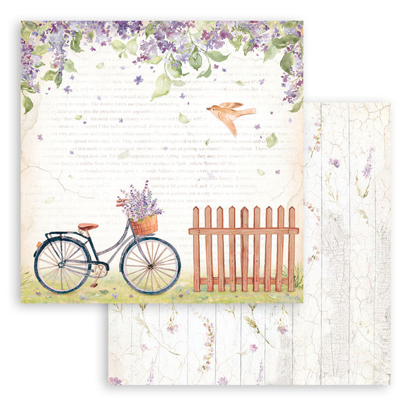 Stamperia Create Happiness WELCOME HOME 12X12 Double Faced Paper 10 Sheets + Bonus #SBBL129