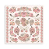 Stamperia SHABBY ROSE 12x12 Double Faced Scrapbook Paper 10 PCS + Bonus SBBL12