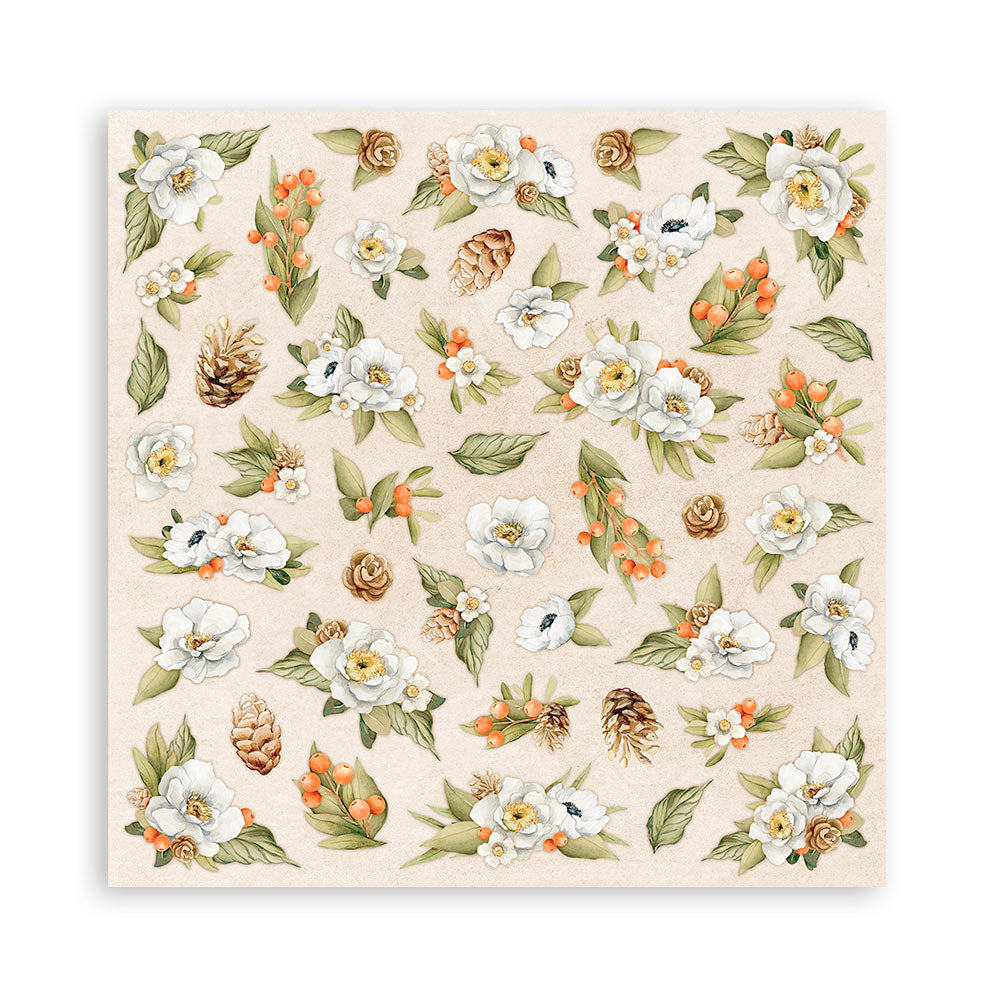 Stamperia Christmas WINTER VALLEY 12x12 Double Faced Scrapbook Paper 10 PCS+Bonus #SBBL139
