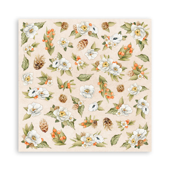 Stamperia Christmas WINTER VALLEY 12x12 Double Faced Scrapbook Paper 10 PCS+Bonus #SBBL139