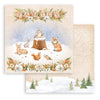 Stamperia Christmas WINTER VALLEY 12x12 Double Faced Scrapbook Paper 10 PCS+Bonus #SBBL139