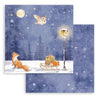 Stamperia Christmas WINTER VALLEY 12x12 Double Faced Scrapbook Paper 10 PCS+Bonus #SBBL139