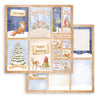 Stamperia Christmas WINTER VALLEY 12x12 Double Faced Scrapbook Paper 10 PCS+Bonus #SBBL139