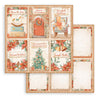 Stamperia ALL Around CHRISTMAS 12x12 Double Faced Scrapbook Paper 10 PCS+Bonus #SBBL140