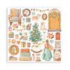 Stamperia ALL Around CHRISTMAS 12x12 Double Faced Scrapbook Paper 10 PCS+Bonus #SBBL140