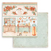 Stamperia ALL Around CHRISTMAS 12x12 Double Faced Scrapbook Paper 10 PCS+Bonus #SBBL140