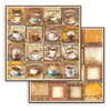 Stamperia COFFEE and CHOCOLATE 12x12 Double Faced Scrapbook Paper 10 PCS+Bonus #SBBL144