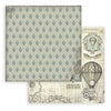 Stamperia VOYAGES FANTASTIQUES Maxi Backgrounds 12x12 Double Faced Scrapbook Paper 10 PCS+Bonus #SBBL147
