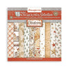 Stamperia GEAR UP FOR CHRISTMAS Maxi Background Selection 12x12 Double Faced Scrapbook Paper 10 PCS+Bonus #SBBL157