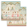 Stamperia Christmas THE NUTCRACKER 12x12 Double Faced Scrapbook Paper 10 PCS+Bonus #SBBL158