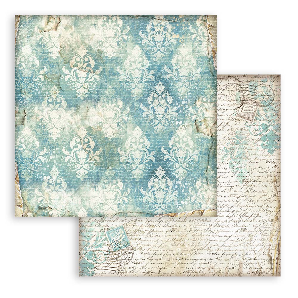 Stamperia ALTEREGO Maxi BACKGROUNDS 12x12 Double Faced Scrapbook Paper 10 PCS+Bonus #SBBL162