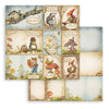 PRE-ORDER Stamperia HIDDEN GROVE 12x12 Double Faced Scrapbook Paper 10 PCS+Bonus #SBBL168