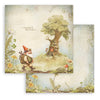 PRE-ORDER Stamperia HIDDEN GROVE 12x12 Double Faced Scrapbook Paper 10 PCS+Bonus #SBBL168