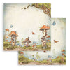 PRE-ORDER Stamperia HIDDEN GROVE 12x12 Double Faced Scrapbook Paper 10 PCS+Bonus #SBBL168