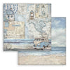 Stamperia SILENT SEA 12x12 Double Faced Scrapbook Paper 10 PCS+Bonus #SBBL169