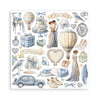 Stamperia TIMELESS 12x12 Double Faced Scrapbook Paper 10 PCS+Bonus #SBBL171