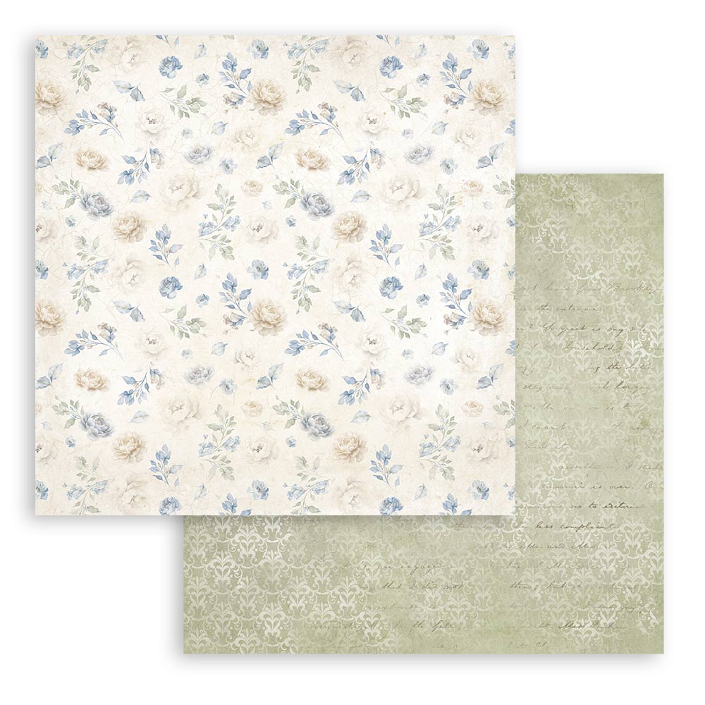 Stamperia TIMELESS 12x12 Double Faced Scrapbook Paper 10 PCS+Bonus #SBBL171