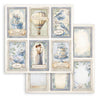Stamperia TIMELESS 12x12 Double Faced Scrapbook Paper 10 PCS+Bonus #SBBL171