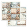 Stamperia THE OWL'S HOUSE Christmas 12x12 Double Faced Scrapbook Paper 10 PCS+Bonus #SBBL174