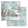 Stamperia THE OWL'S HOUSE Christmas 12x12 Double Faced Scrapbook Paper 10 PCS+Bonus #SBBL174