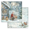 Stamperia THE OWL'S HOUSE Christmas 12x12 Double Faced Scrapbook Paper 10 PCS+Bonus #SBBL174