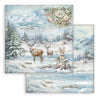 Stamperia THE OWL'S HOUSE Christmas 12x12 Double Faced Scrapbook Paper 10 PCS+Bonus #SBBL174