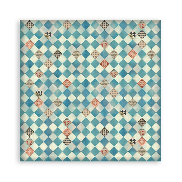 Stamperia FURRY FRIENDS Maxi Backgrounds 12x12 Double Faced Scrapbook Paper 10 PCS+Bonus #SBBL177