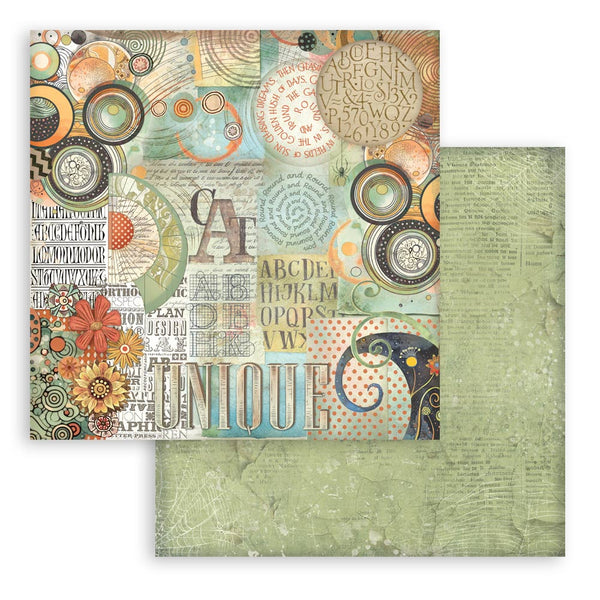 Stamperia FURRY FRIENDS Maxi Backgrounds 12x12 Double Faced Scrapbook Paper 10 PCS+Bonus #SBBL177