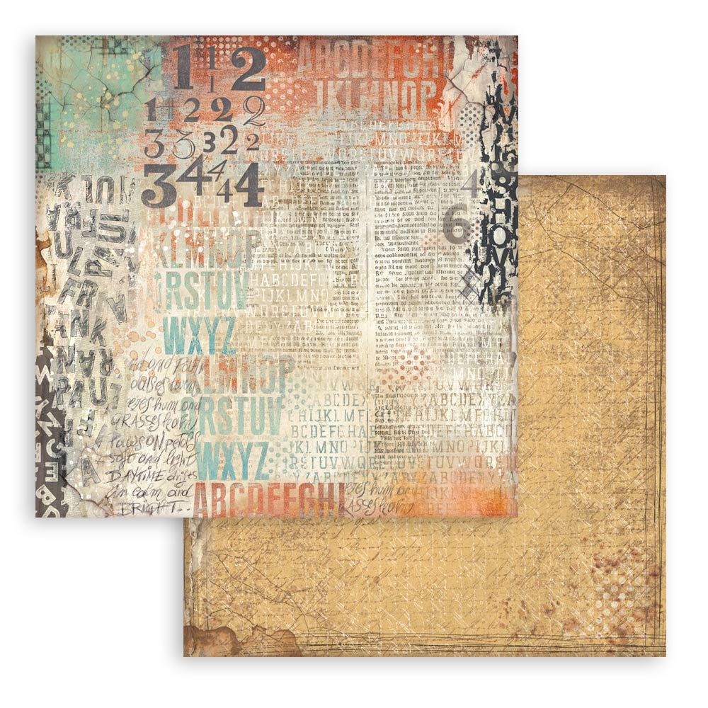 Stamperia FURRY FRIENDS Maxi Backgrounds 12x12 Double Faced Scrapbook Paper 10 PCS+Bonus #SBBL177