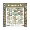 Stamperia HERBARIUM SILVAE 12x12 Double Faced Scrapbook Paper 10 PCS+Bonus #SBBL179