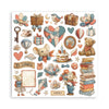 Stamperia FAMILY 12x12 Double Faced Scrapbook Paper 10 PCS+Bonus #SBBL181