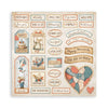 Stamperia FAMILY 12x12 Double Faced Scrapbook Paper 10 PCS+Bonus #SBBL181