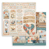 Stamperia FAMILY 12x12 Double Faced Scrapbook Paper 10 PCS+Bonus #SBBL181