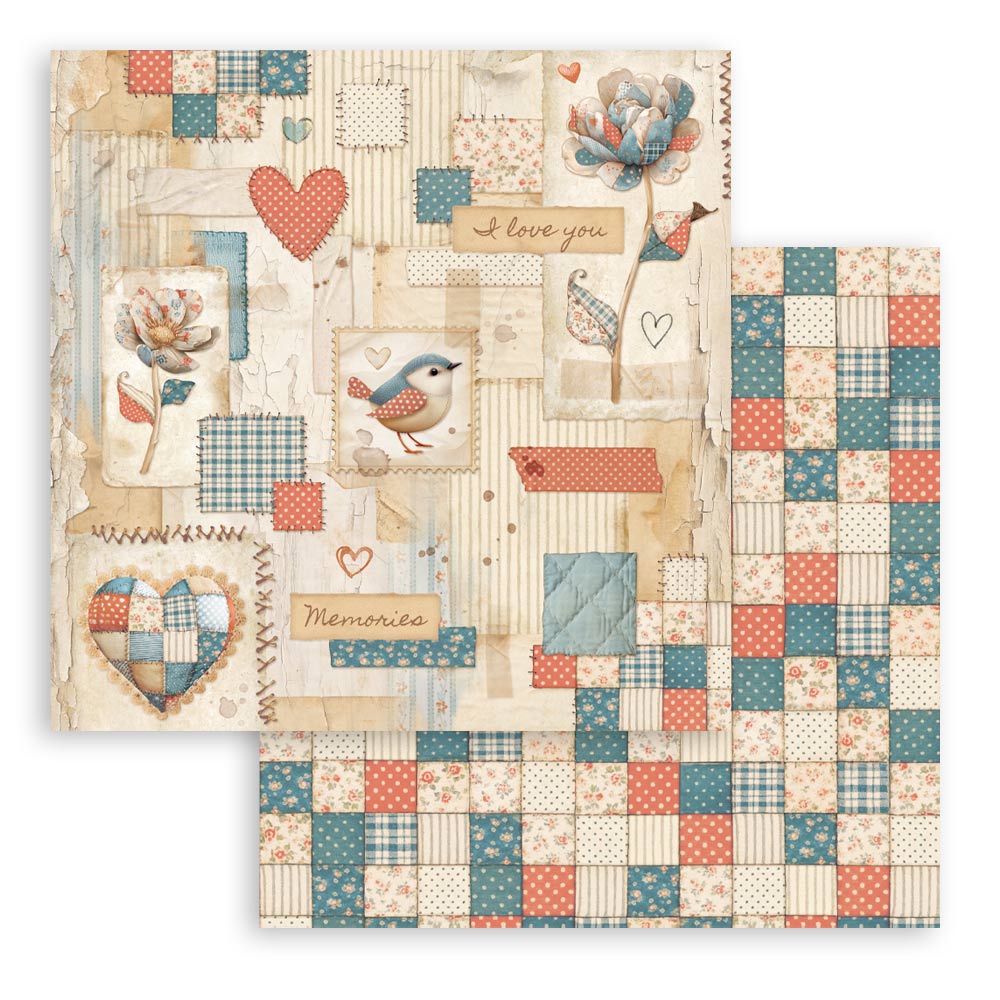 Stamperia FAMILY 12x12 Double Faced Scrapbook Paper 10 PCS+Bonus #SBBL181