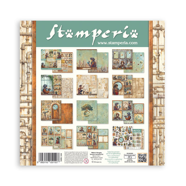 Stamperia A NEW BEGINNING 12x12 Double Faced Scrapbook Paper 10 PCS+Bonus #SBBL184